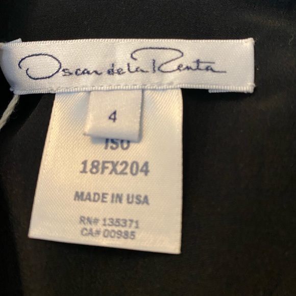 Authentic Oscar de la Renta Peplum Dress - Picture 4 of 5